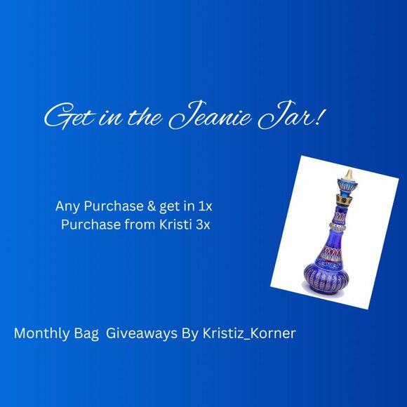Handbags - 🥰Jeanie Jar🥰❤️‍🔥Customer Appreciation❤️‍Drawing Entry with any Show Purchase